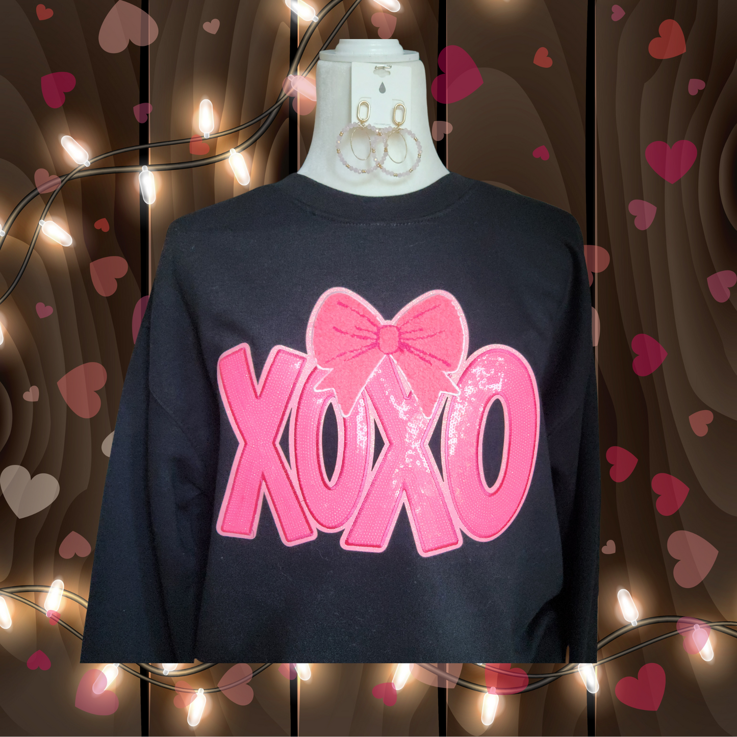 XOXO Hot Pink Sweatshirt