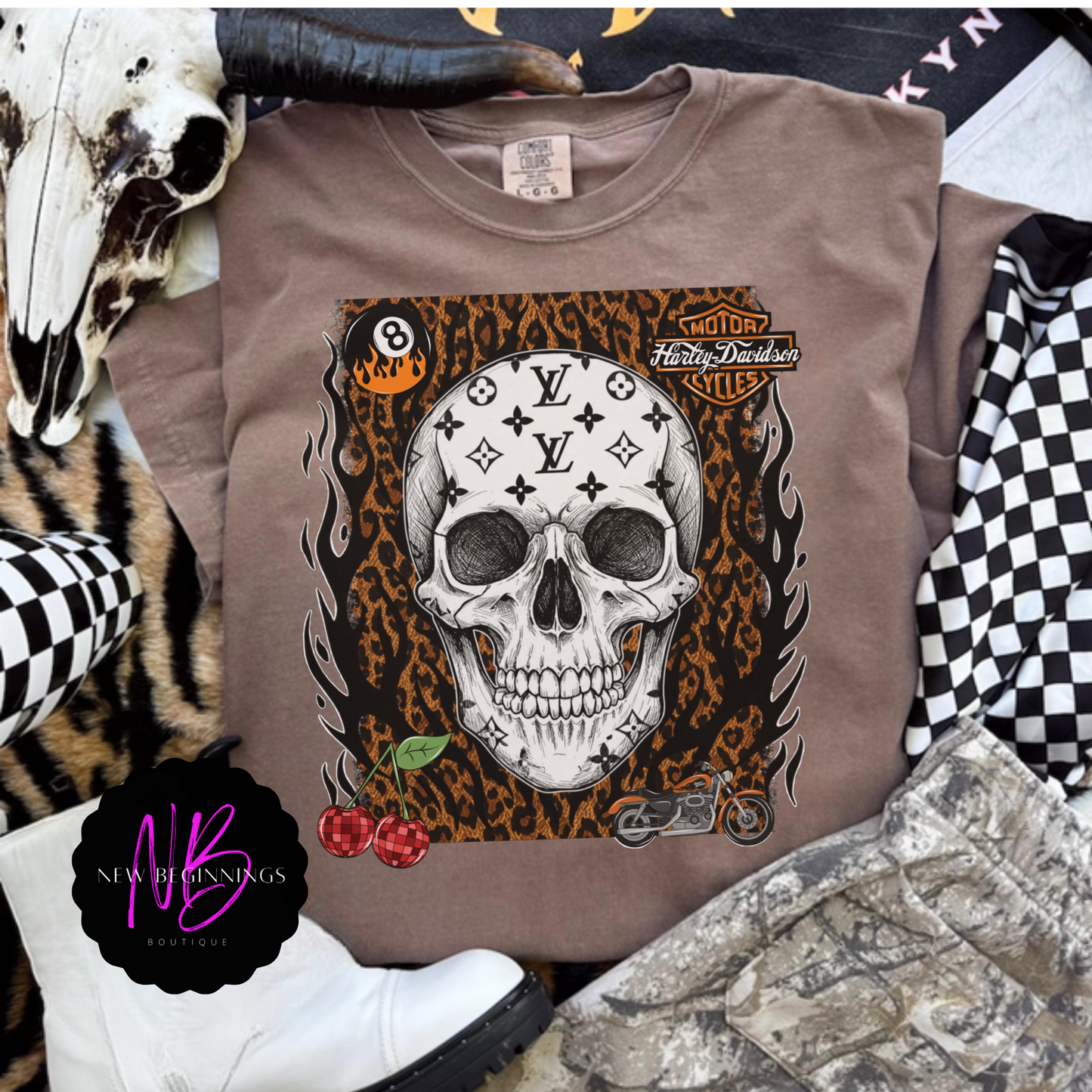 Skull LV HD Shirt