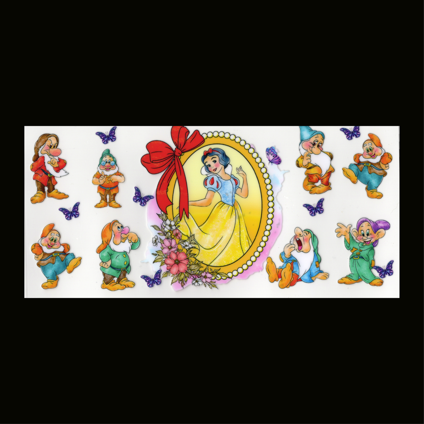 Snow White Frame Cupwrap
