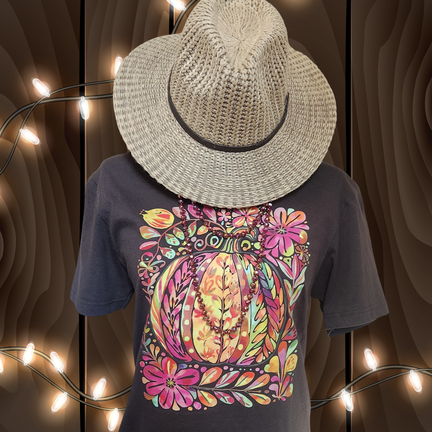 Colorful Pumpkin Shirt