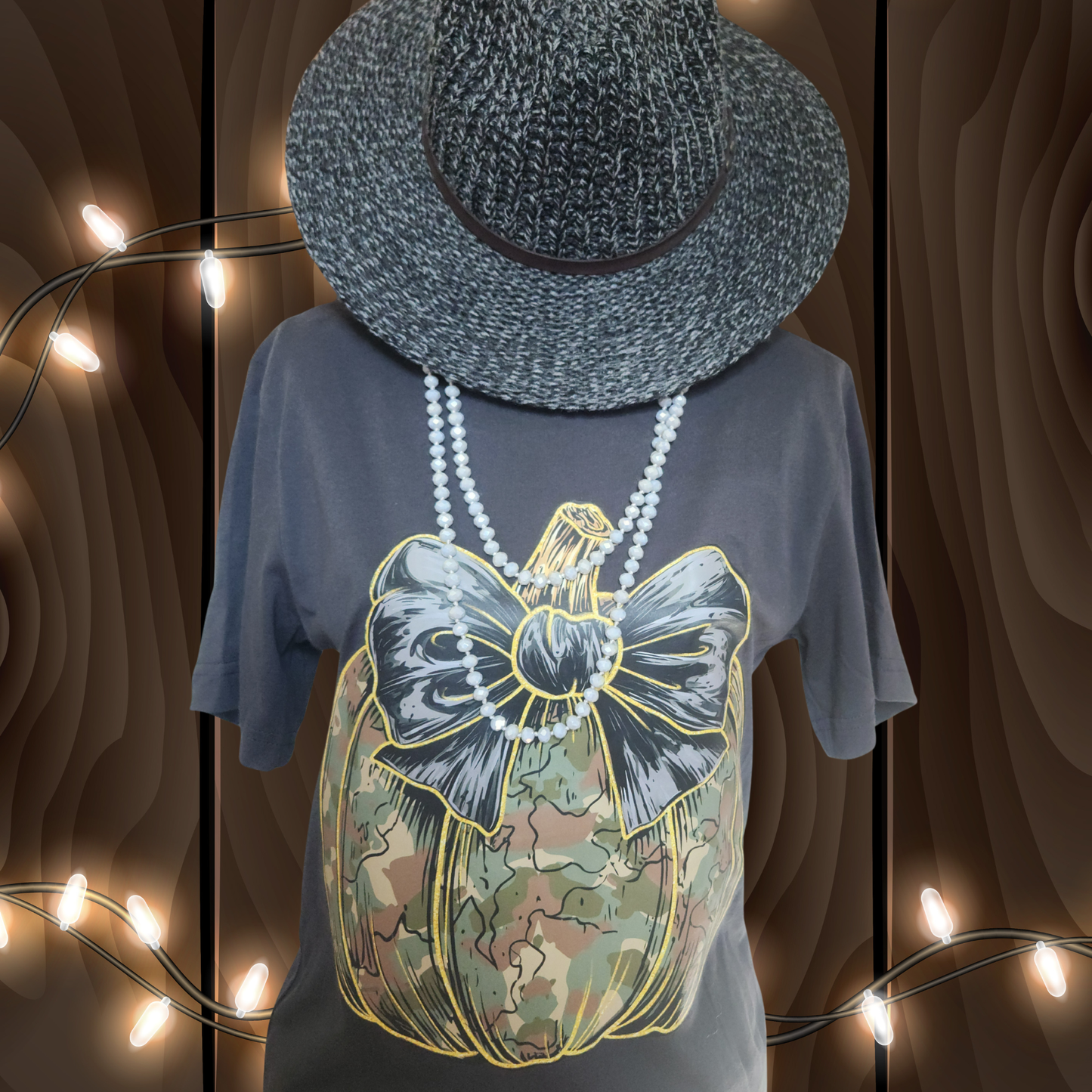 Camouflage Pumpkin Shirt