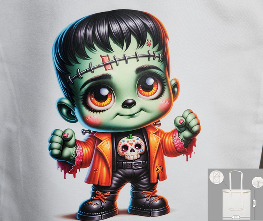 Mini Frankenstein Tote Bag