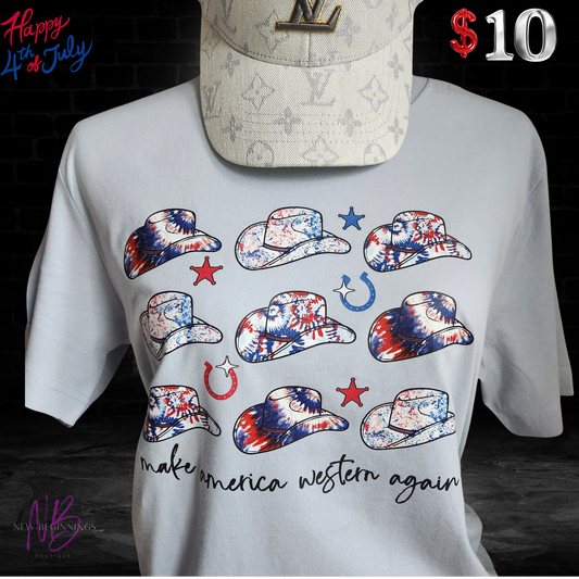 Western Great Again Shirt