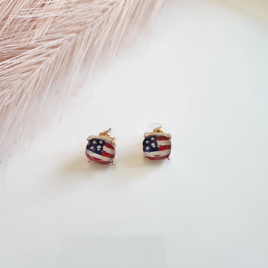 American Flag Stud