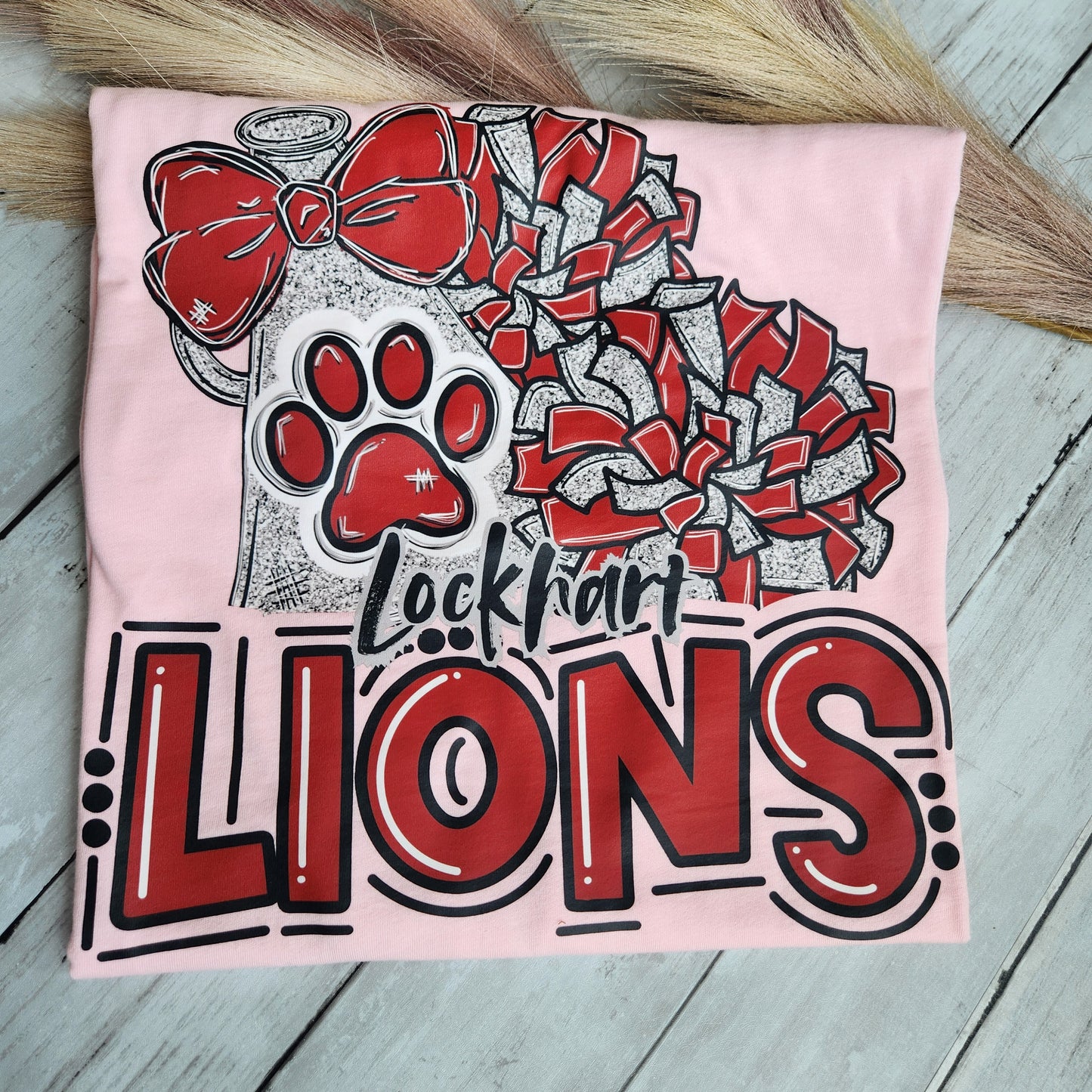 Lions Paw/PomPom Shirt