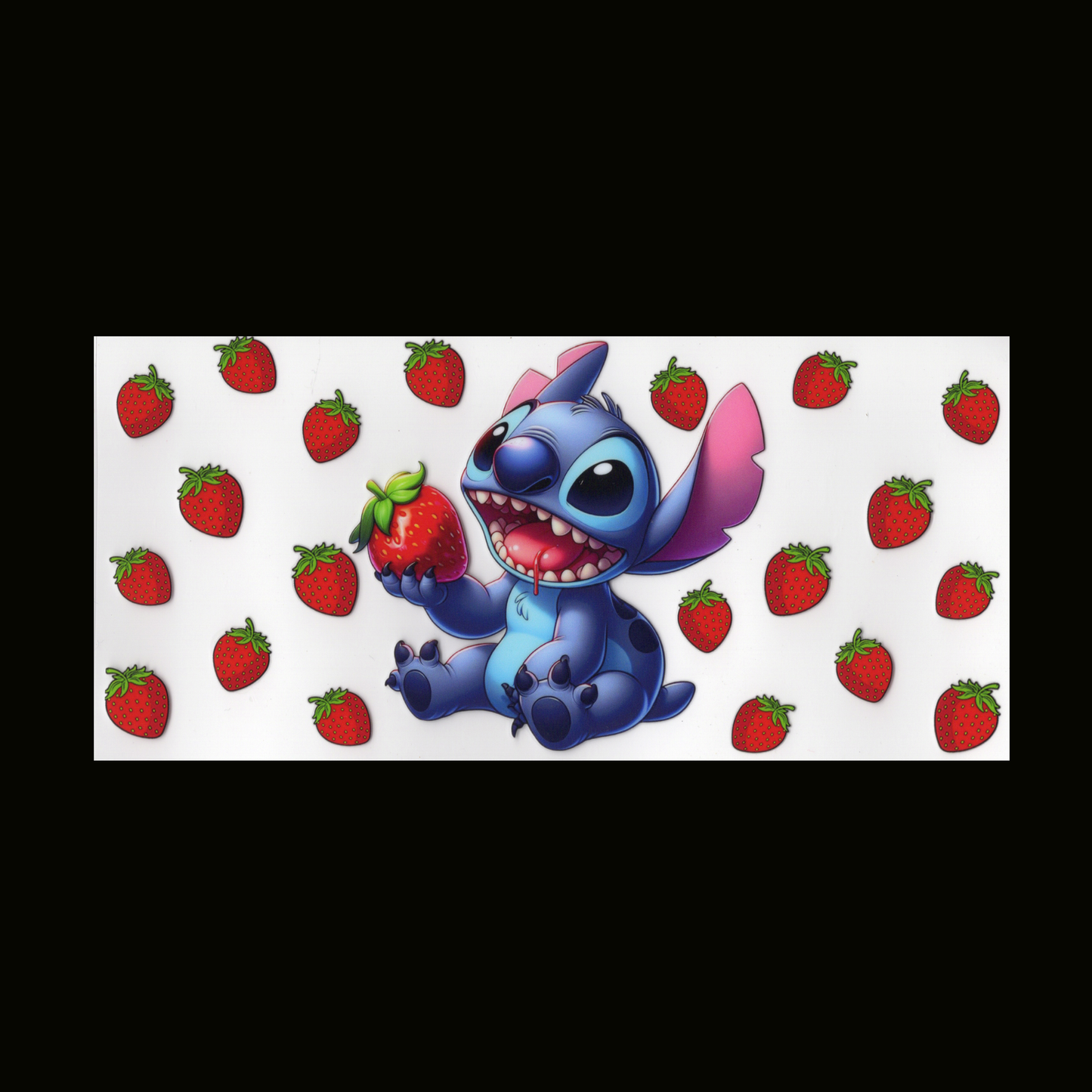 Blue Guy Strawberries Cupwrap