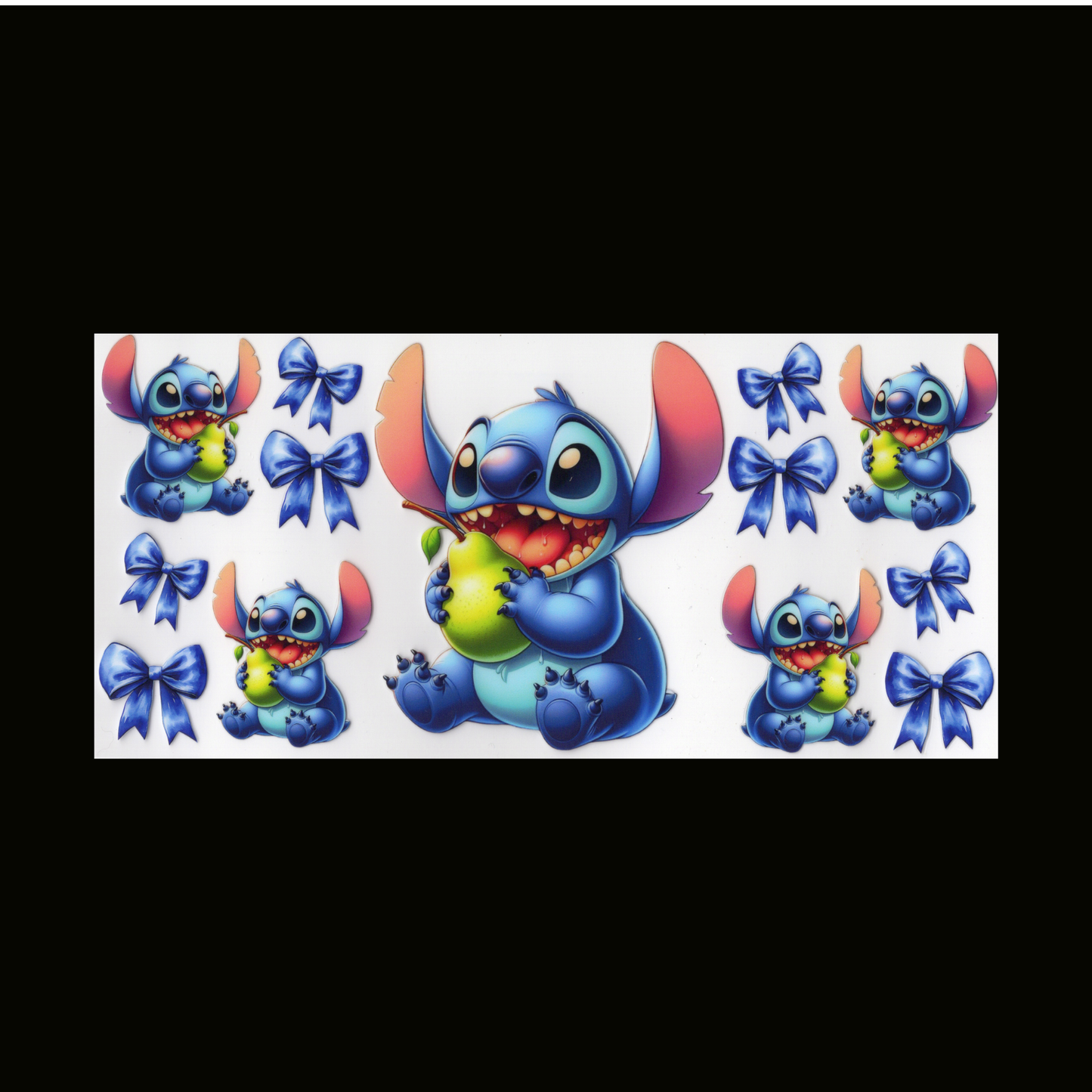 Blue Guy Pear Cupwrap