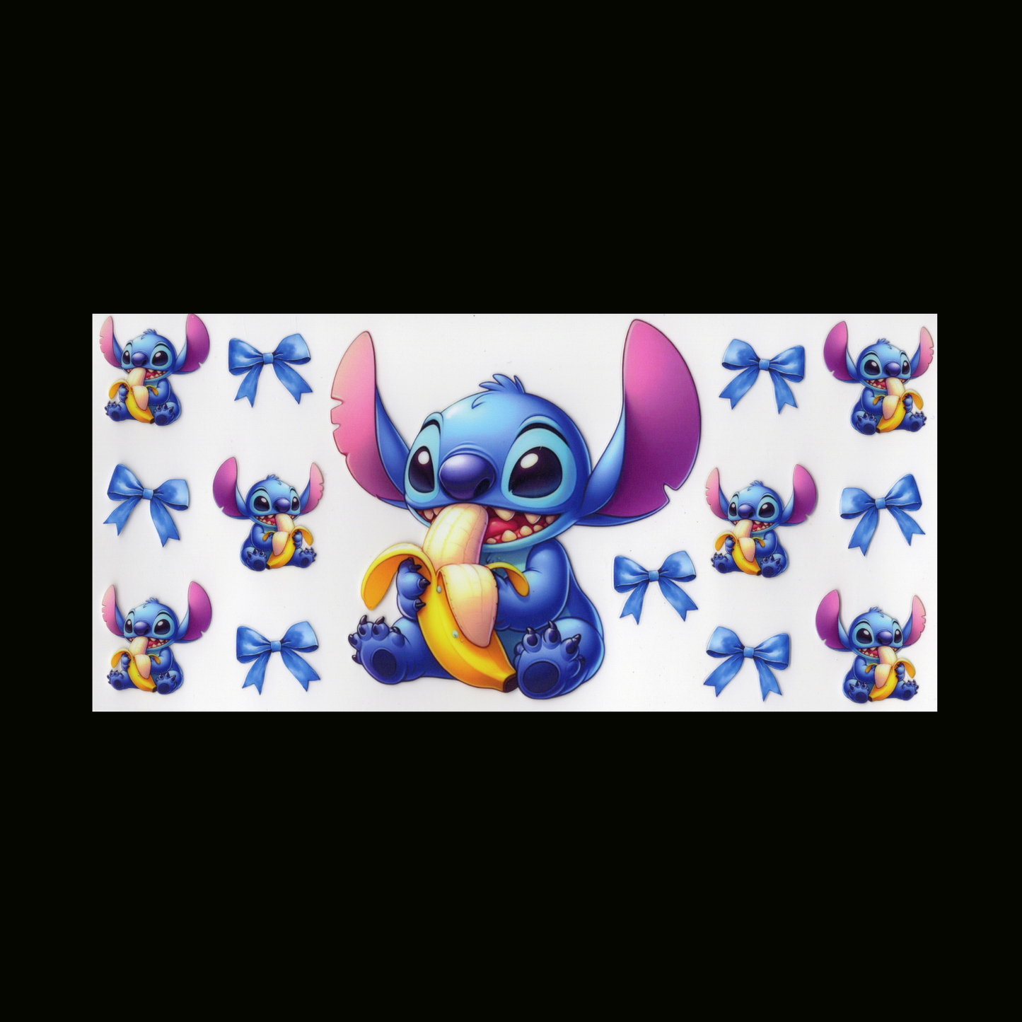 Blue Guy Banana Cupwrap
