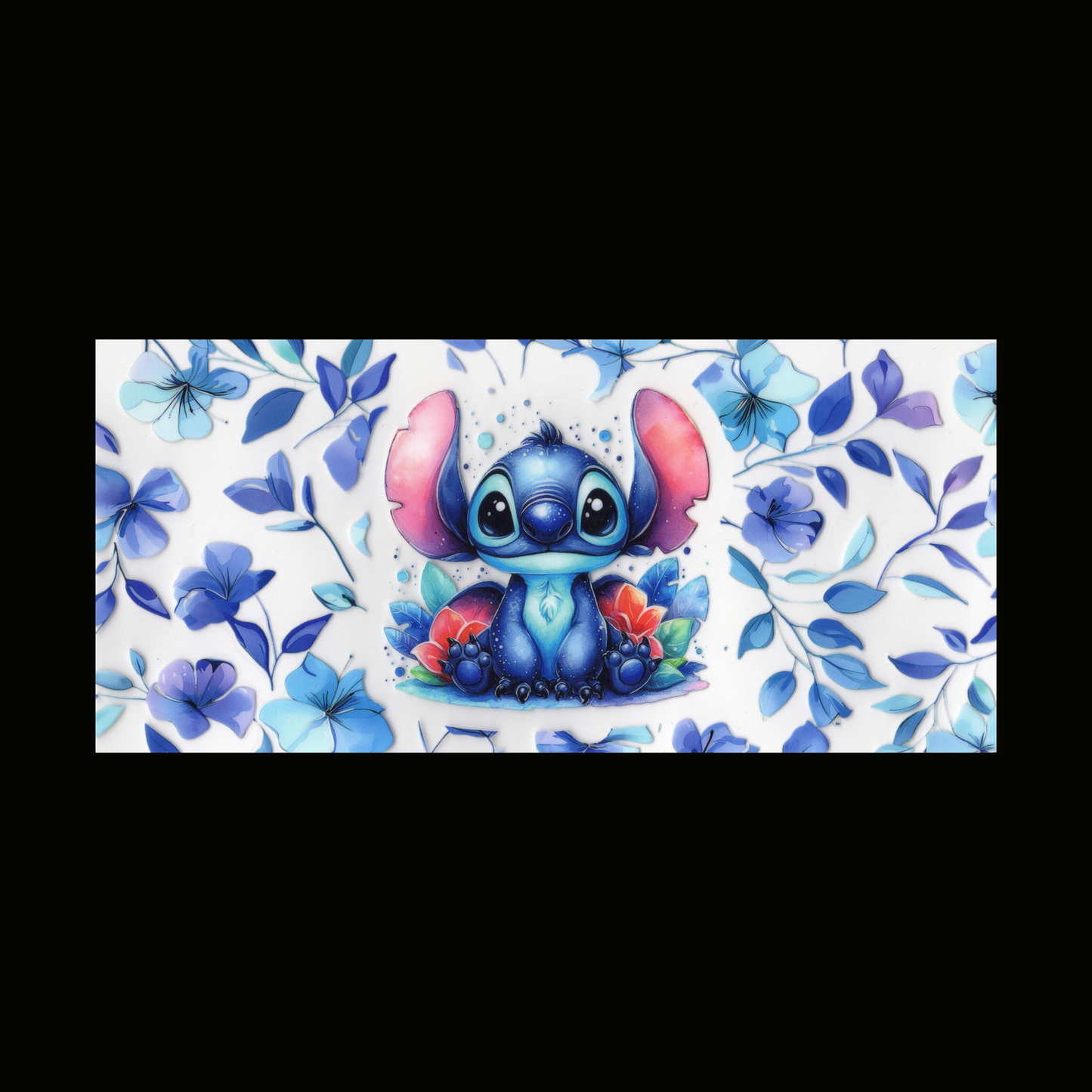 Blue Guy Floral