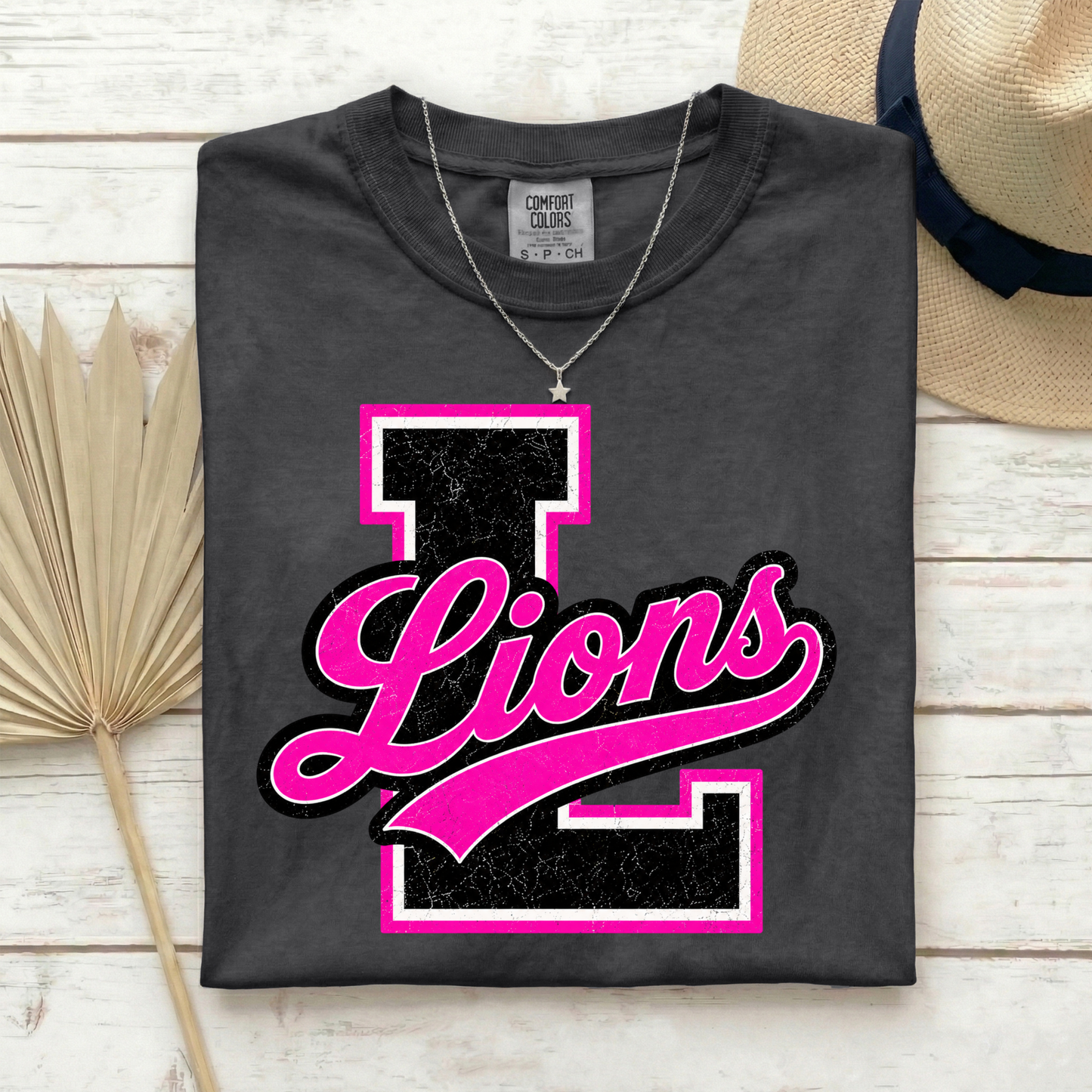 L Lions Pink Shirt