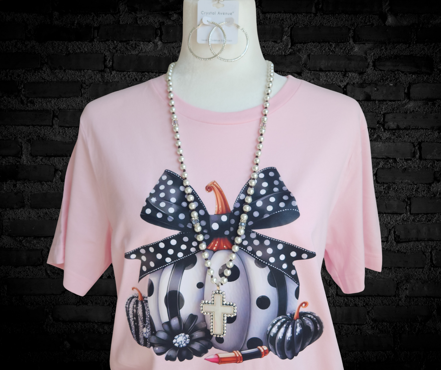 Polkadot Pumpkin TShirt