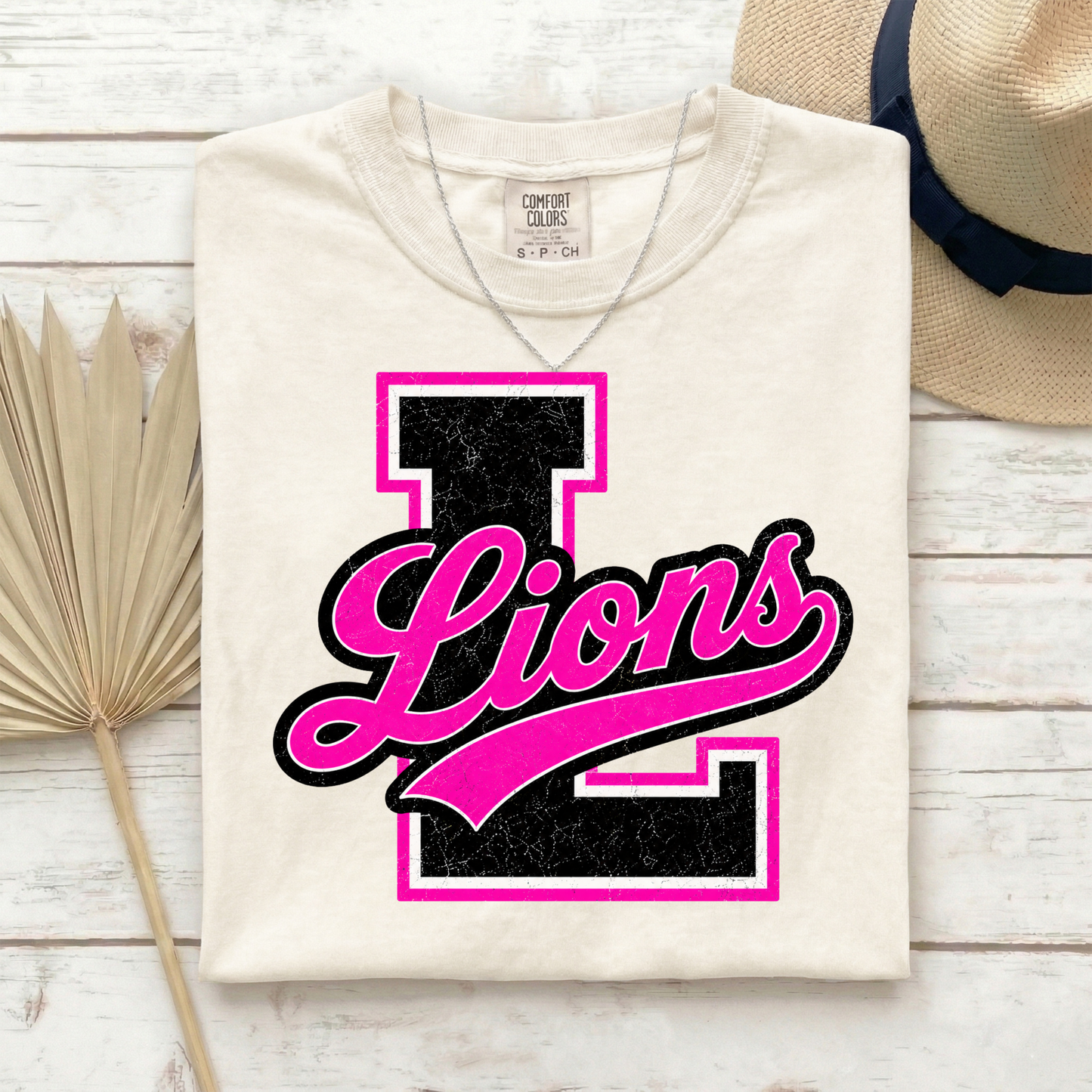 L Lions Pink Shirt