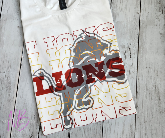 LIONS LIONS LIONS SHIRT