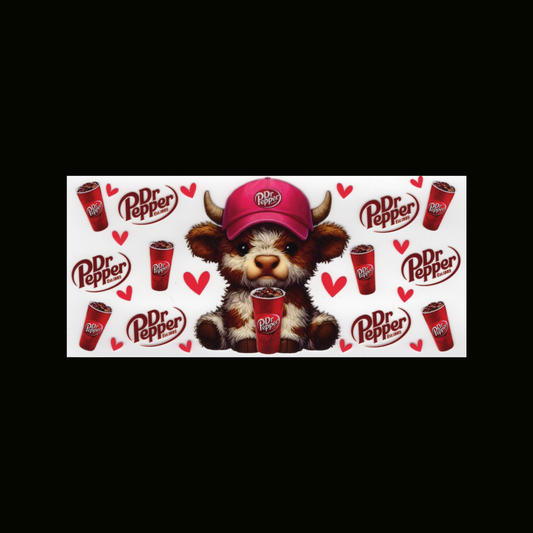 HL Cow Pink Cap Dr. P Cupwrap