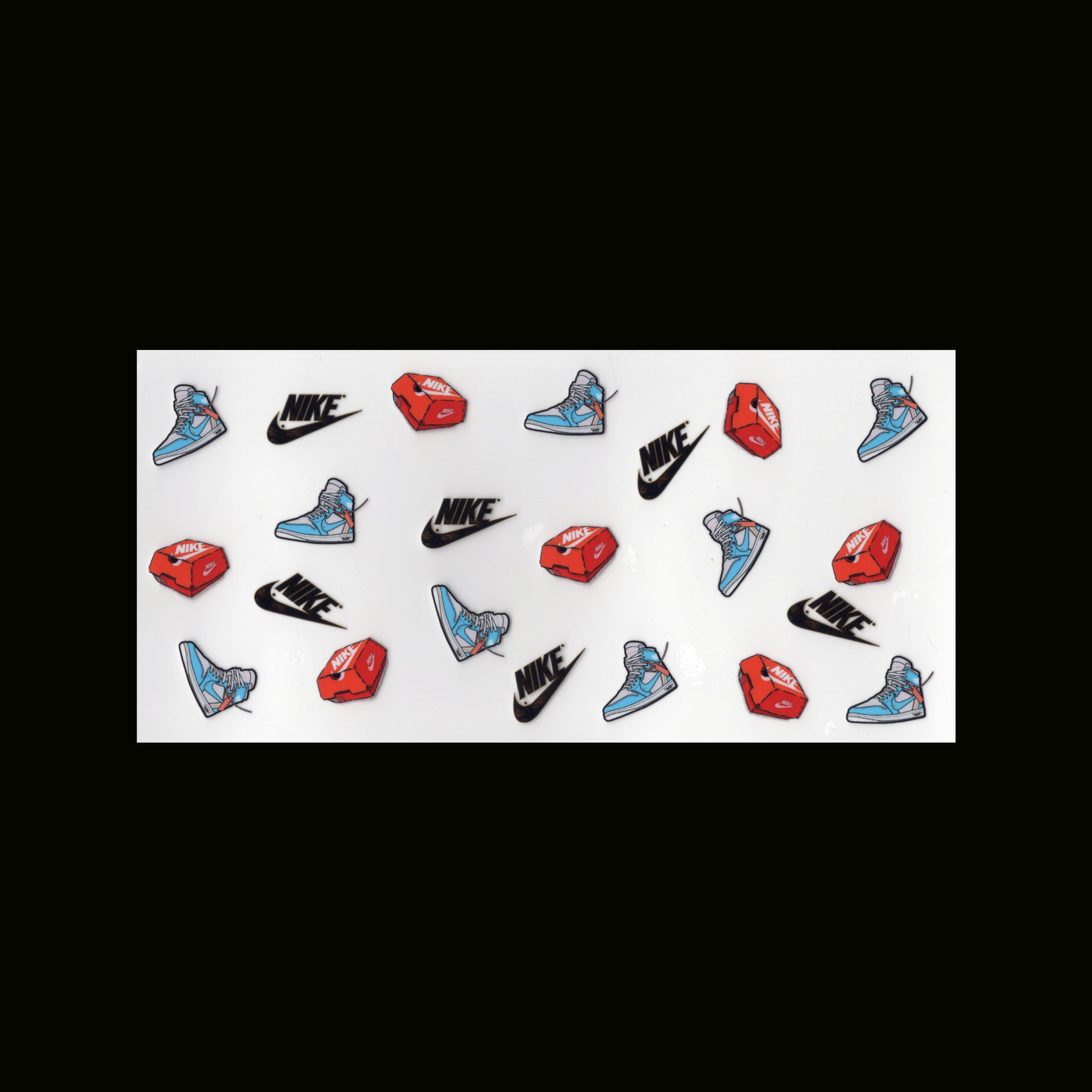 Box Blue NK Shoe Cupwrap