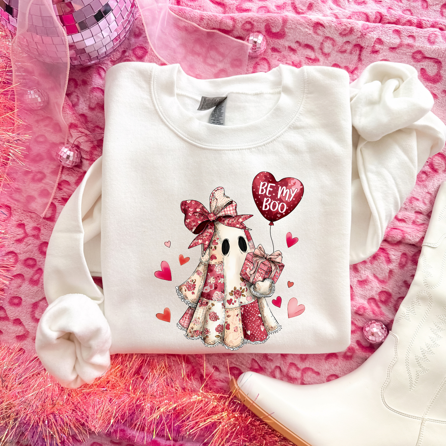 Be My Boo Ghost Sweatshirt