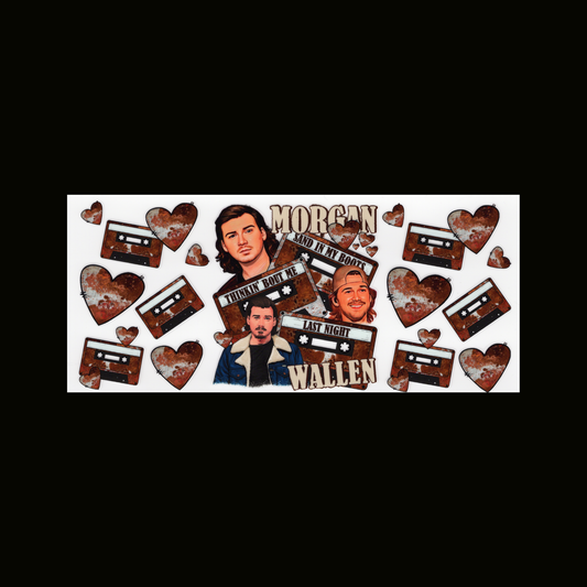 Morgan Wallen Cassettes Cupwrap
