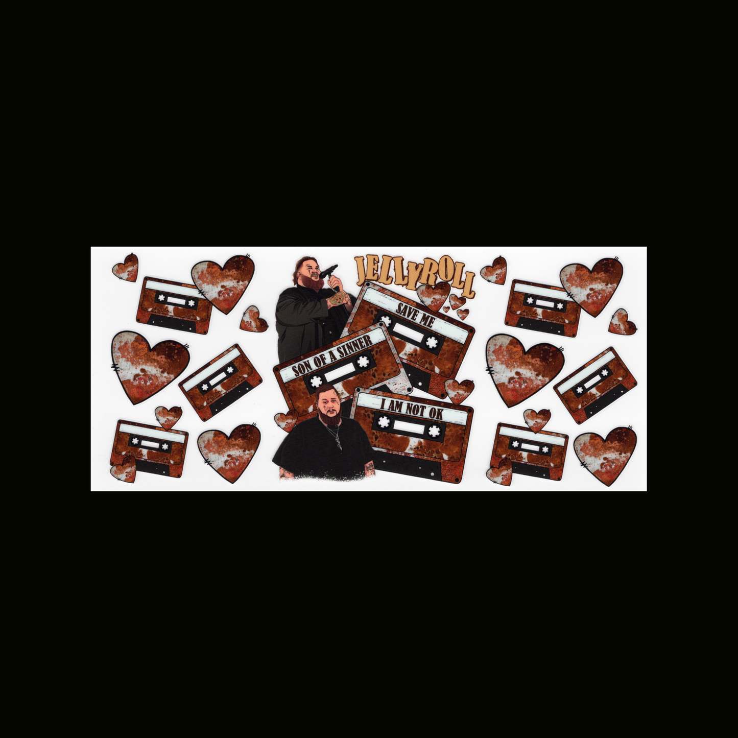Jelly Roll Cassette Cupwrap