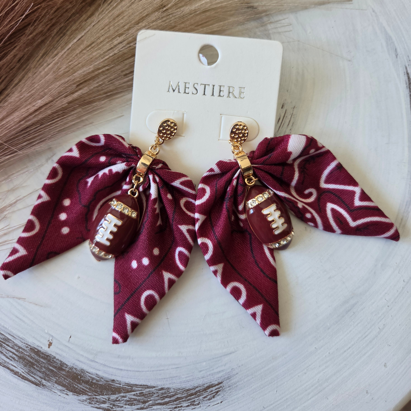 Glam Bow Earrings