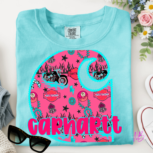 Pink HD Carhartt Tshirt