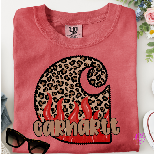 Flame Carhartt Tshirt
