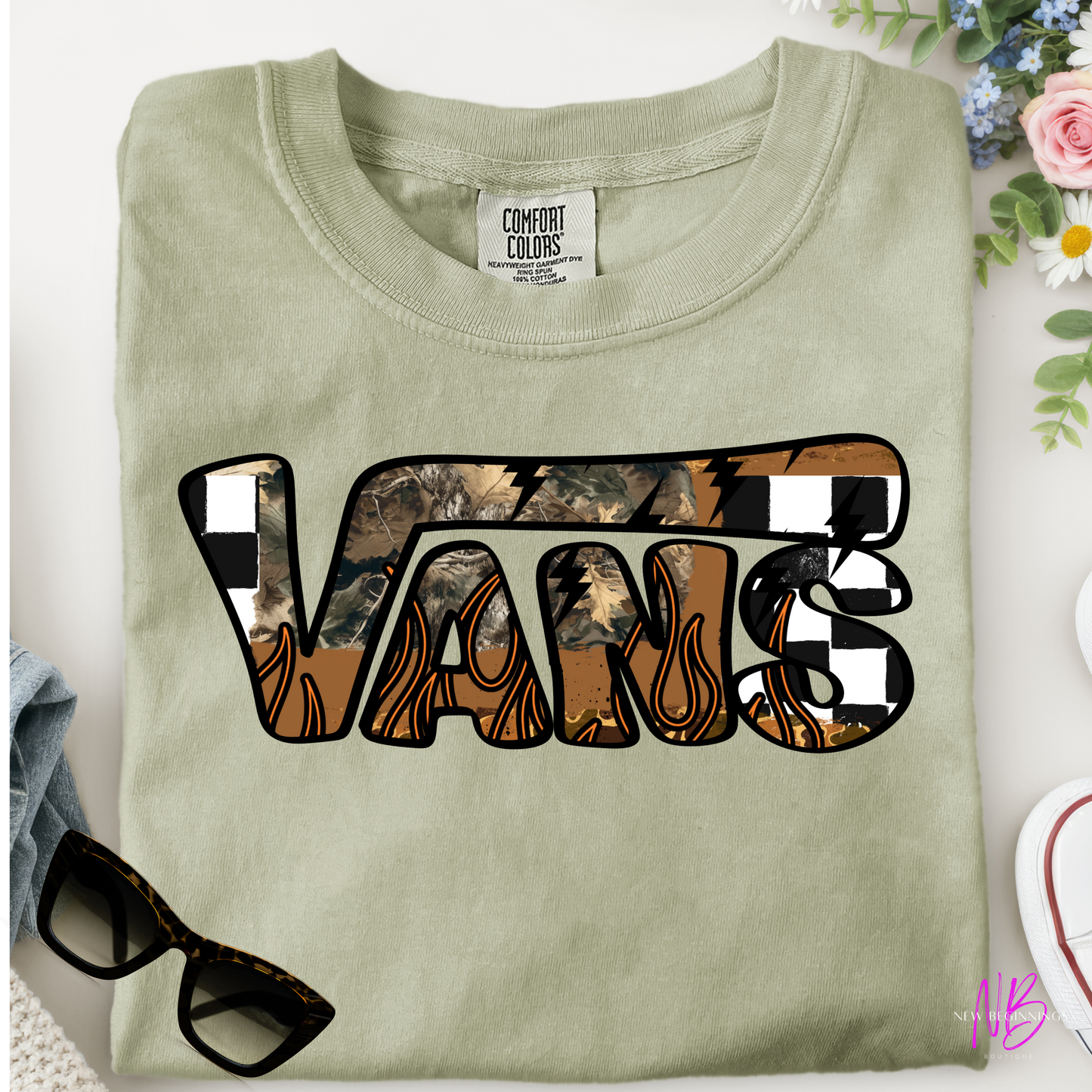 Camo Vans Tshirt