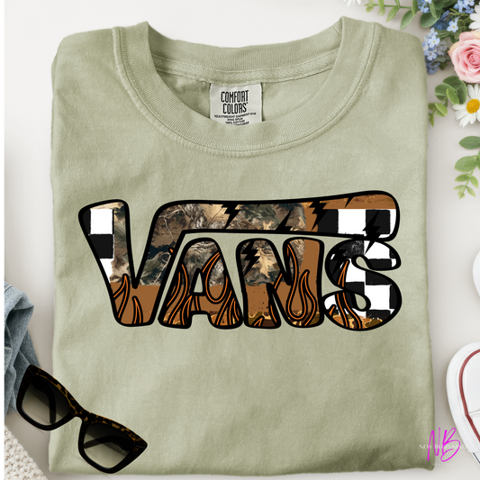 Camo Vans Tshirt
