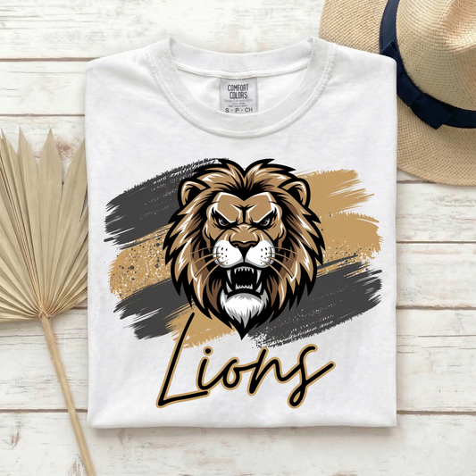 Lions Grey Beige Shirt
