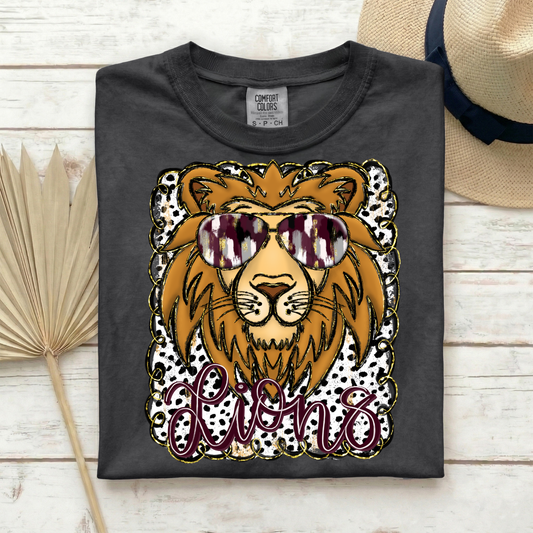 Lions Sunglasses Shirt