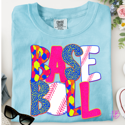 Neon Baseball Tshirt